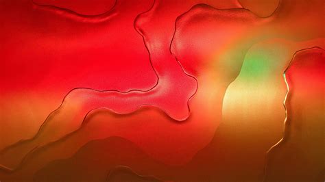 Download wallpaper 3840x2160 waves, layers, abstraction, red 4k uhd 16: ...