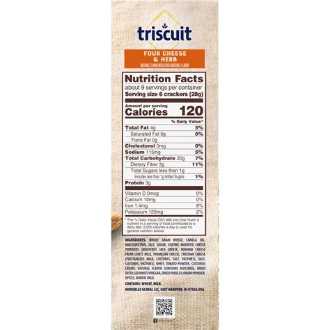 Triscuit Four Cheese & Herb Crackers 8.5 oz | Shipt