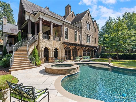 Old Georgia Atlanta Mansions Luxury No Reserve Auction 2 Acre Luxury