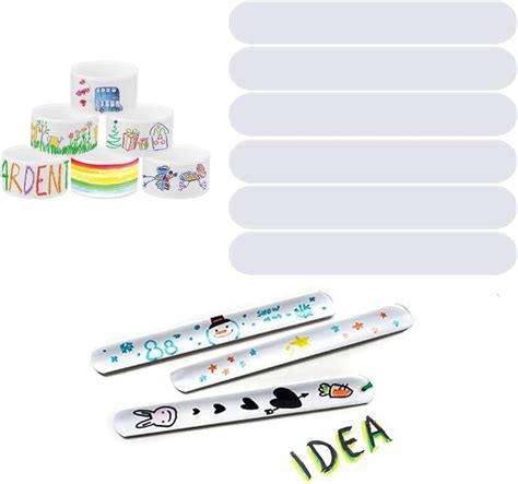 Slap Bracelets Bulk Outgeek DIY Slap Bracelet, 77PCS India | Ubuy