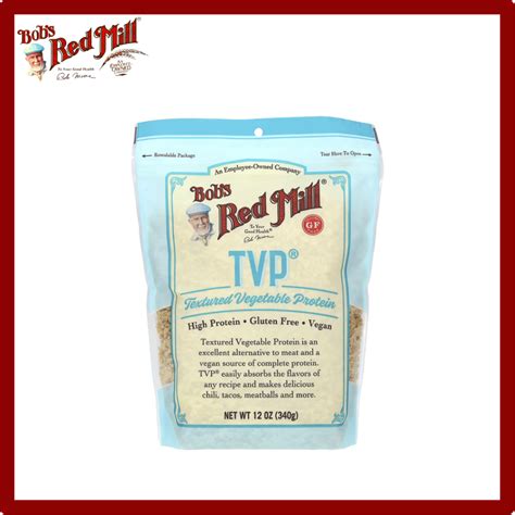 Bob's Red Mill, TVP, Gluten Free, 12 oz (340 g) | Shopee Singapore
