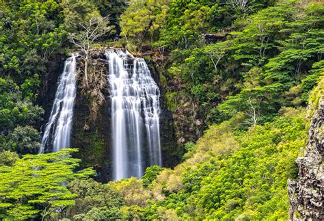 Opaekaa Falls Kauai