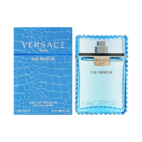 Versace Eau Fraiche Eau de Toilette Spray for Men, 100Ml : Amazon.in ...