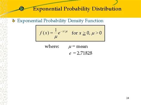 Image result for Continuous Probability Distribution Exponential