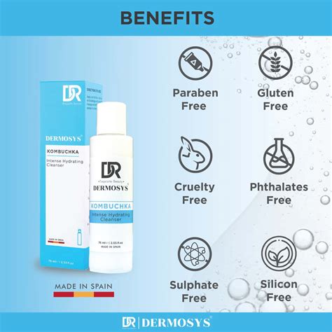Buy DERMOSYS KOMBUCHKA INTENSE HYDRATING CLEANSER WITH KOMBUCHKA ...