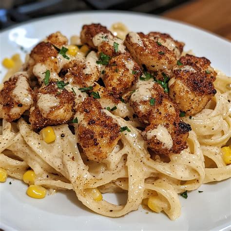 Irresistible Crispy Chicken Bites Blackened Cajun Alfredo in 30 Minutes ...