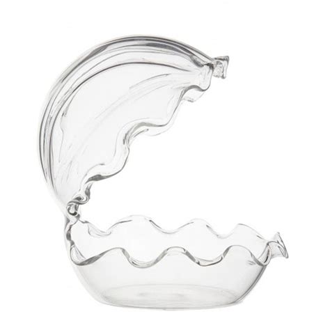 100% Chef Oyster Glass Presentation Bowl, 12x13 cm Price