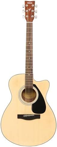 YAMAHA FS80C Stainless Steel Natural Concert Cutaway Guitar : Amazon.in ...
