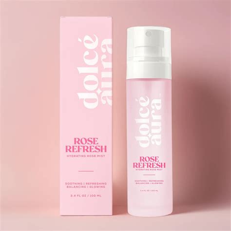 Soothing Rose Water Mist Rose Refresh 100% Pure Rose Mist – Dolce Aura