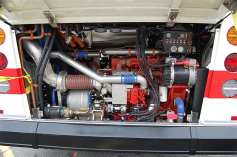 Image result for School Bus Engine Compartment