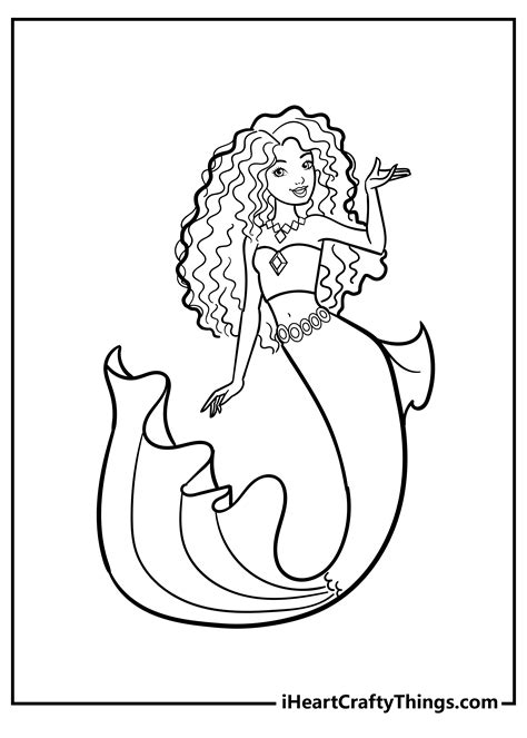 Printing Barbie Coloring Pages
