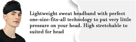 PAROPKAR Elastic Headband Sweatband & Sports Headband for Running ...