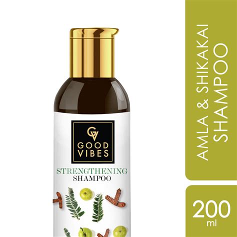 Amla Shikakai Strengthening Shampoo (200 ml) – Good Vibes