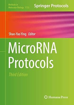 Buy MicroRNA Protocols (Methods in Molecular Biology) Book Online at ...