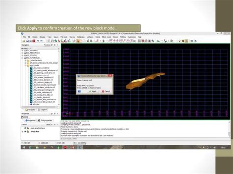 Image result for Surpac Tutorial Lesson 1