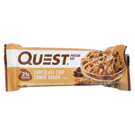Quest Bar Nutrition Facts Cookie Dough | Besto Blog