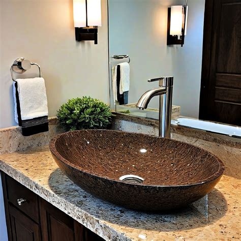 15 Brown Granite Bathroom Ideas for A Luxurious Upgrade