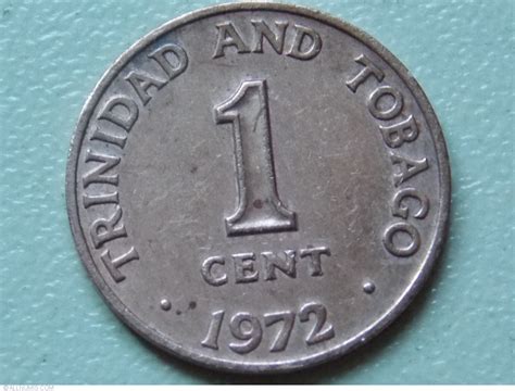 1 Cent 1972, British colony (1962-1976) - Trinidad and Tobago - Coin ...