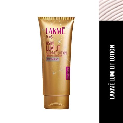 Buy Lakme Lumi Lit Lotion Body Highlighter & Strobe Cream With ...