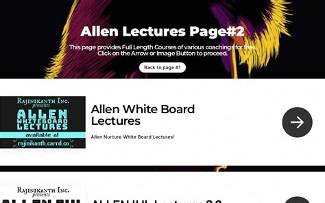Image result for Allen Lectures Class 11