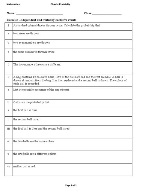 Image result for Mutually Exclusive Vs Independent Events