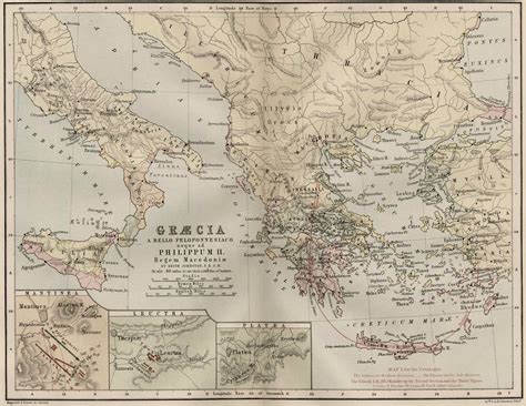 A Group of Maps of the Ancient Superpower of Greece