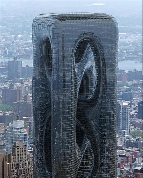 纽约天际线将新增“镂空”摩天楼（组图） -设计资讯-中国建筑与室内设计师网-中国建筑装饰协会设计委员会官方网站