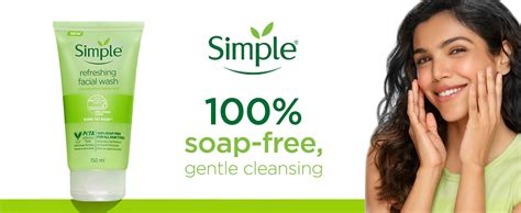 Simple Kind To Skin Refreshing Facial Wash 150 ml : Amazon.in: Fashion