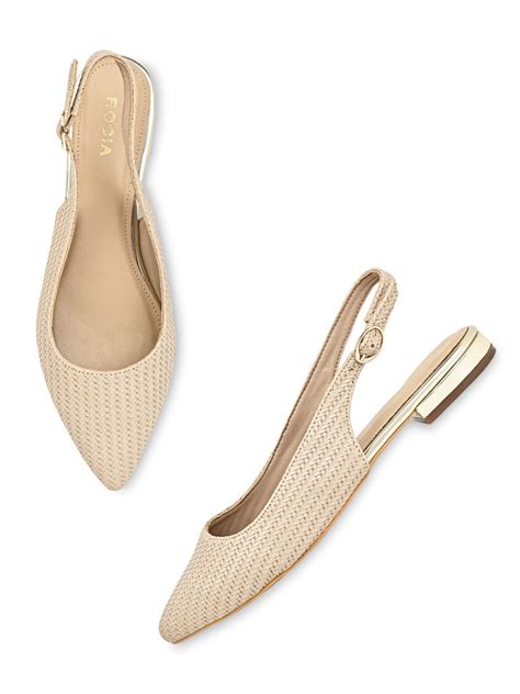 Shop Rocia By Regal Beige Women Chatai Slingback Online