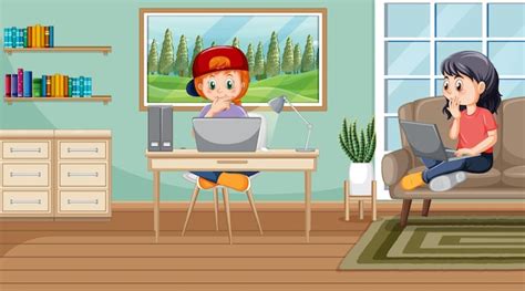 Computer Room Cartoon 的图像结果