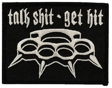 TALK SHIT GET HIT PATCH | ABC PATCHES