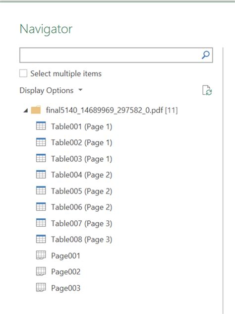 Image result for Power Query Read PDF