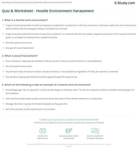 Hostile Environment Meaning