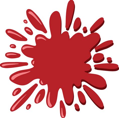 Blood Wound Splatter Illustration 12520510 PNG
