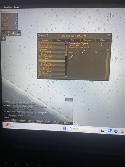 Cheeky Sara log : r/osrs