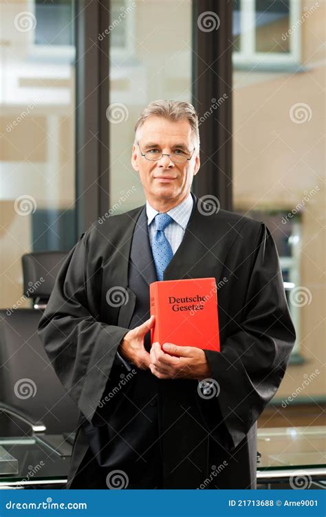 Lawyer with civil law code stock photo. Image of room - 21713688