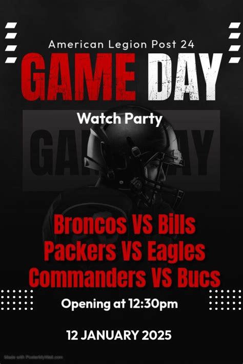NFL Playoff Games, 400 Cameron St, Alexandria, VA, 12 January 2025 ...