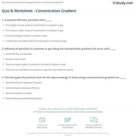 Image result for Concentration Gradient KS3
