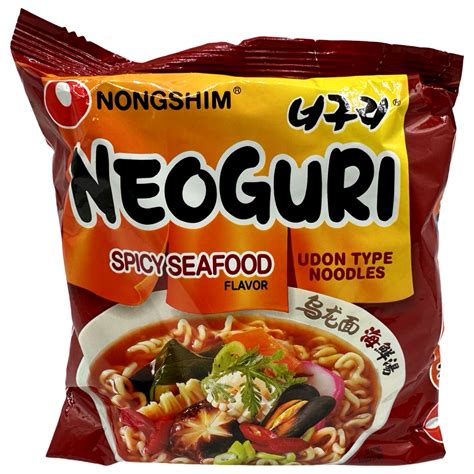 Nongshim - Neoguri Spicy Seafood Flavor - 4.23 OZ – Sukli - Filipino ...