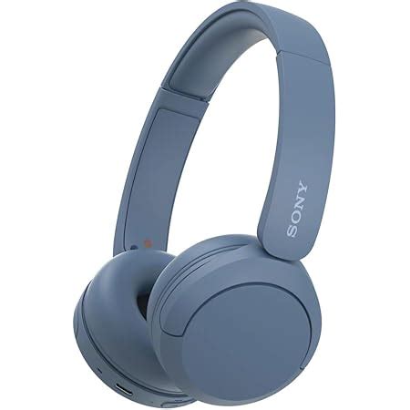 Sony WH-CH520, Wireless On-Ear Bluetooth Headphones with Mic, Upto 50 ...