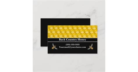 Honey Bee Business Card Template 的图像结果