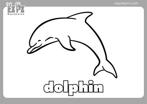 Dive into Fun with Printable Dolphin Coloring Pages