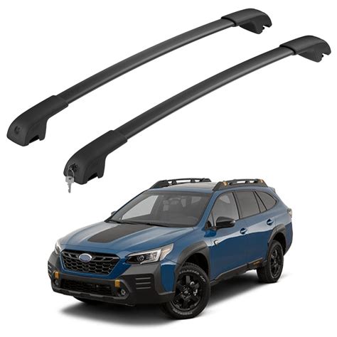 Car Roof Rack Cross Bars Compatible with Subaru Outback Wilderness 2020-2024 with Lock, Aluminum ...