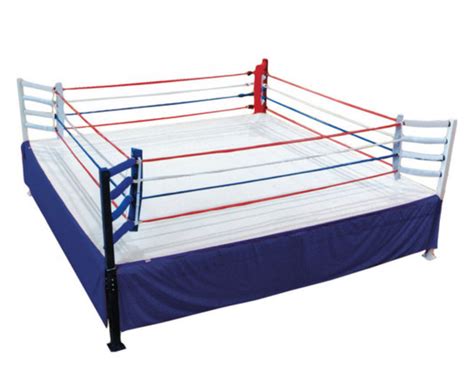 24' X 24' COMPETITION BOXING RING (WITH FLOORING)