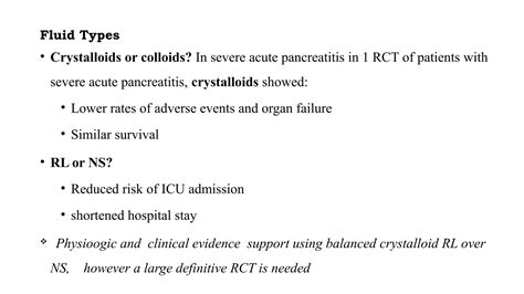 How to manage acute Pancreatitis with fluid | PPTX