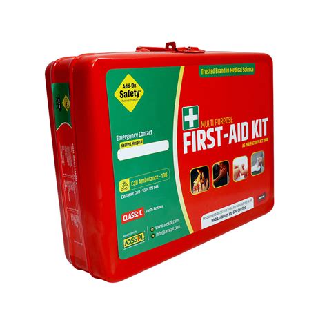 First-Aid Kit (Model: CLASS C) | Suitable For: 50-100 persons – Milansafety