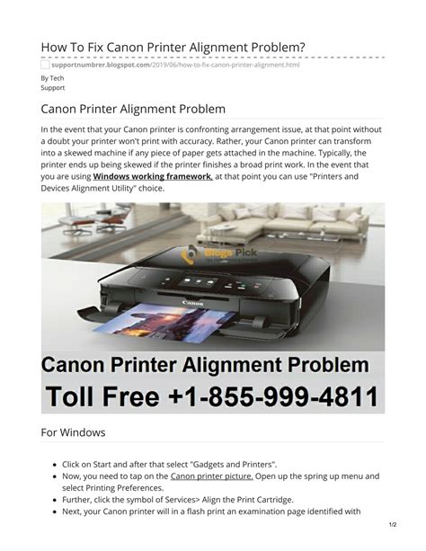 Image result for Canon Printer Alignment Test