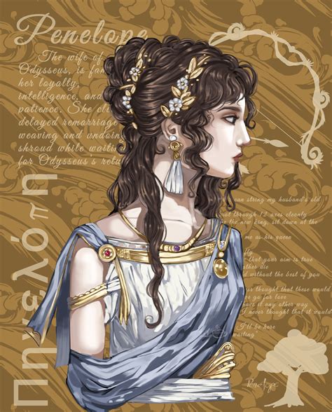 Penelope | Ancient roman clothing, Greek mythology art, Greek mythology ...