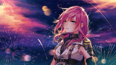 Pink Anime Girl 4k Wallpapers - Wallpaper Cave