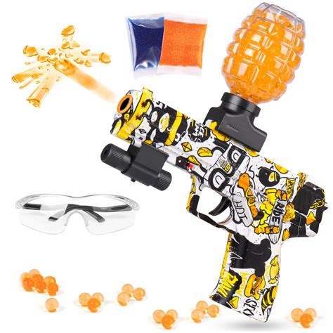 Buy Electric with Gel Ball Blaster - JFIEEI Gel Blaster with 10,000 Gel ...